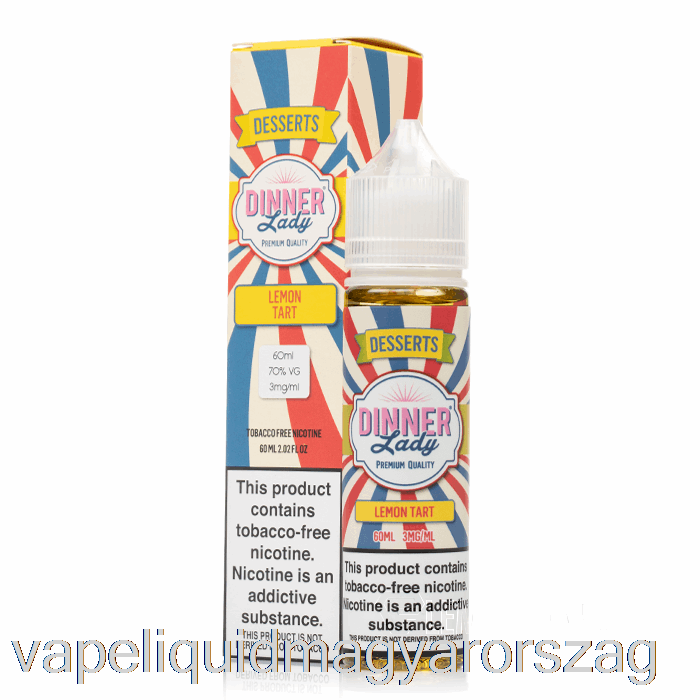Citromtorta - Vape Vacsora Hölgy - 60ml 0mg Vape Folyadék